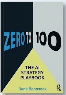 Cover of The AI Strategy Playbook: From Zero to 100 by René Bohnsack